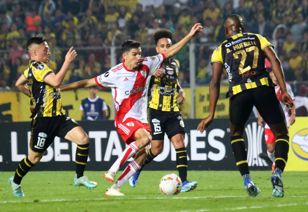 River le ganó a Deportivo Táchira en su debut en la Copa Libertadores