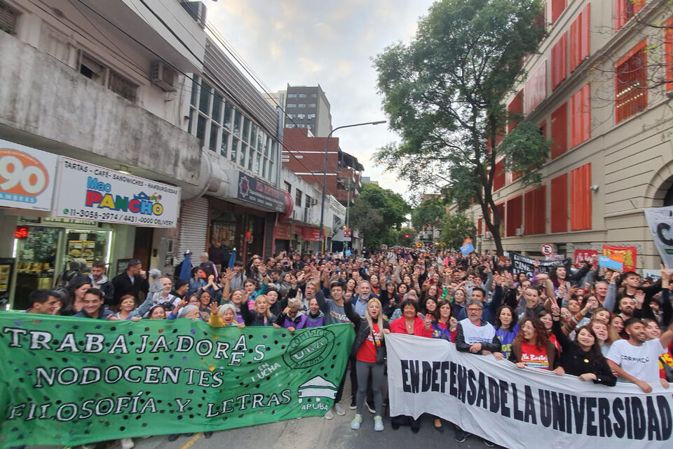 En jaque por las políticas del Gobierno Nacional, Universidades de todo el país marcharán a Plaza de Mayo