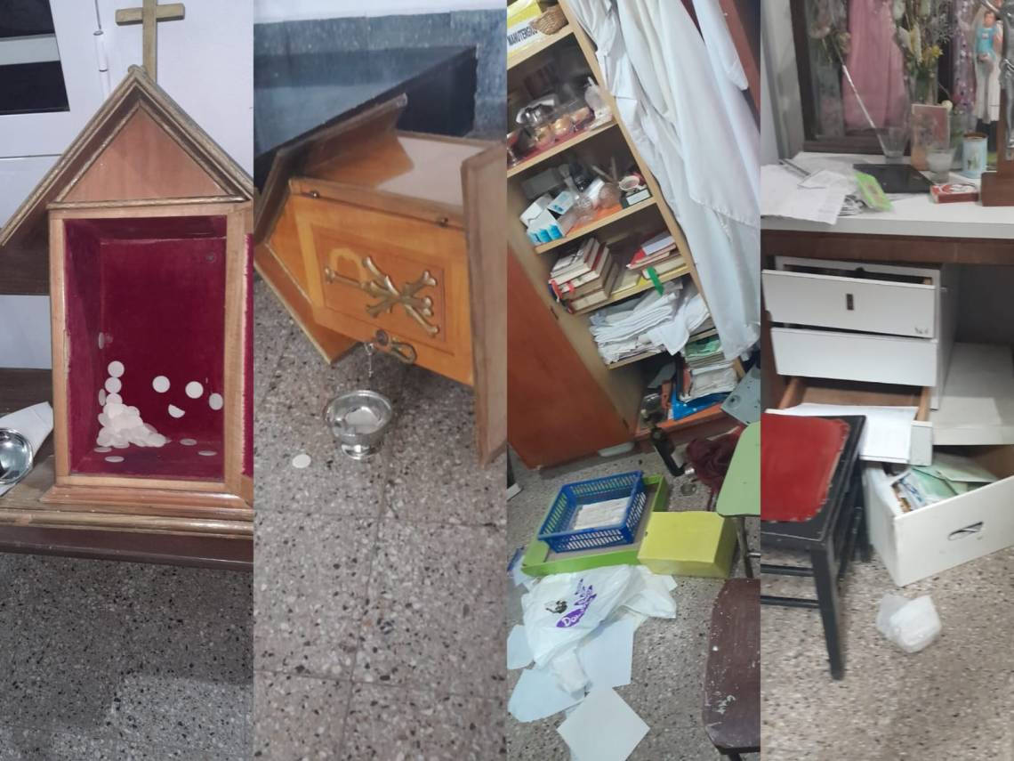 El autor del robo a la capilla de la escuela de La Paz fue condenado a tres años de prisión