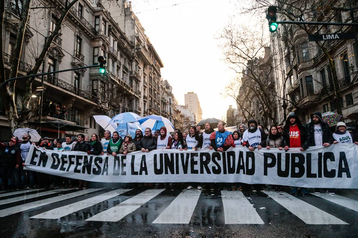 Para el Gobierno, la marcha universitaria “responde a intereses políticos”