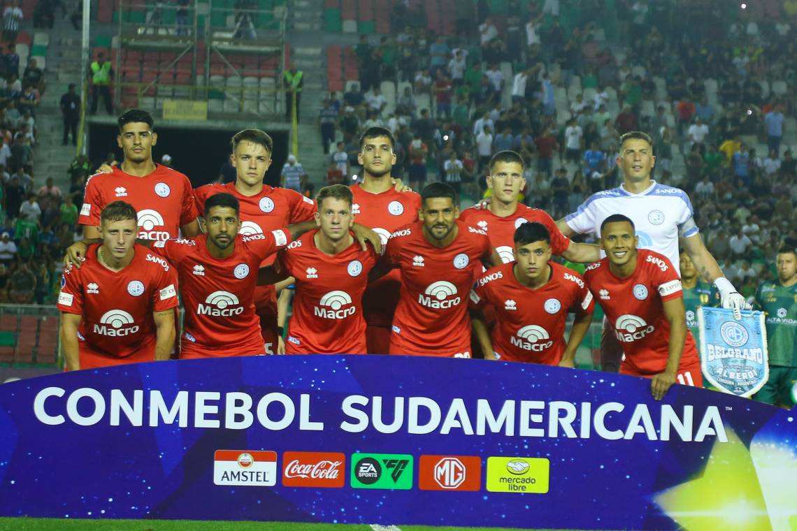 Belgrano logró su primer triunfo en la Copa Sudamericana 2024.  (Foto: Belgrano)