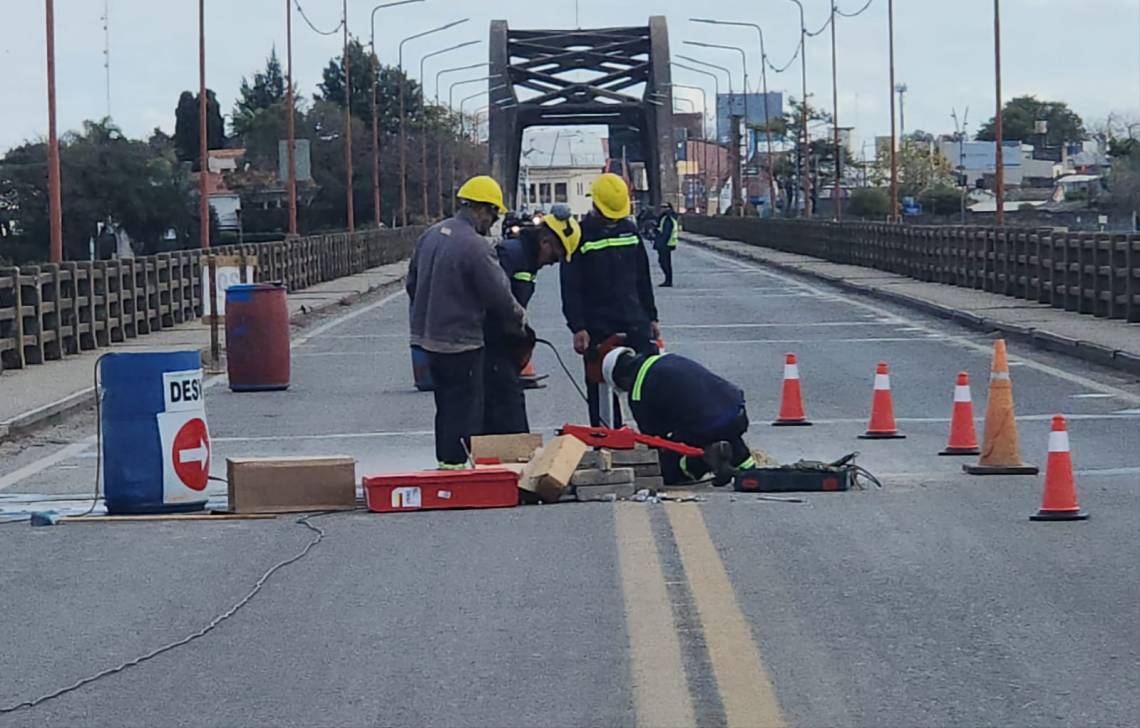 Puente Carretero: cierran el tránsito desde este viernes, hasta el miércoles de la semana que viene