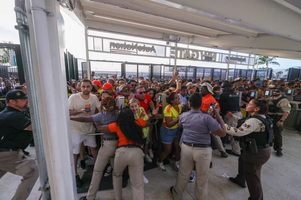 El Hard Rock Stadium aclaró que cumplió con lo pedido por Conmebol para el operativo de seguridad de la final de Copa América