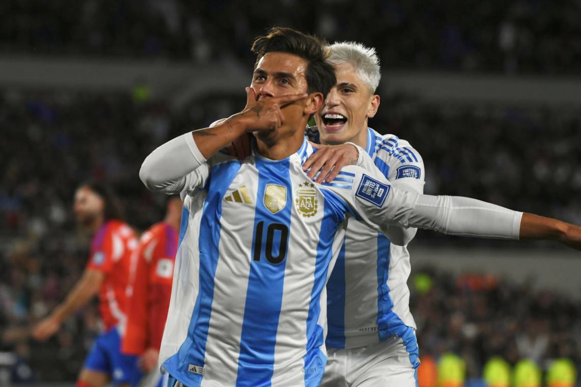 Sin Messi ni Di María, la Selección volvió a brillar y goleó 3-0 a Chile