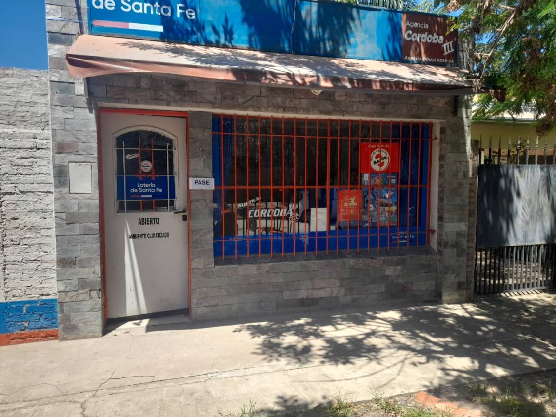 La agencia de Quiniela, en balcarce al 1800. (Foto: STD)