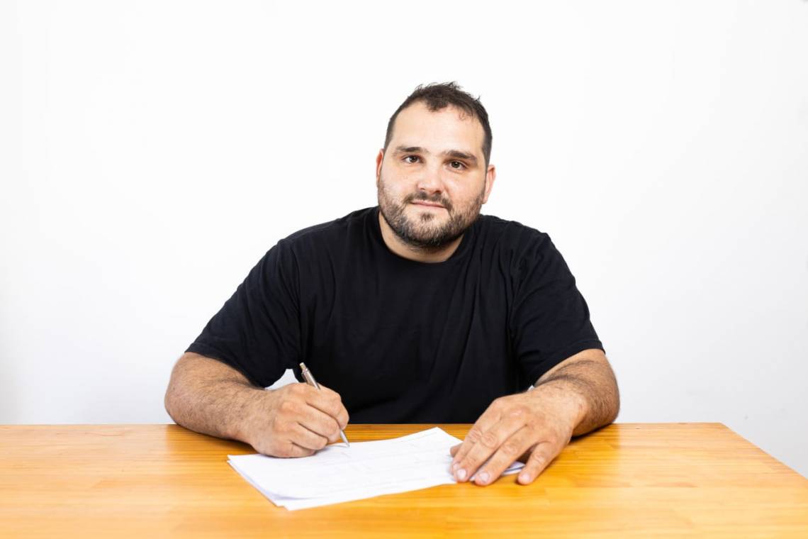 Agustín Acosta, principal precandidato de la lista de LLA.