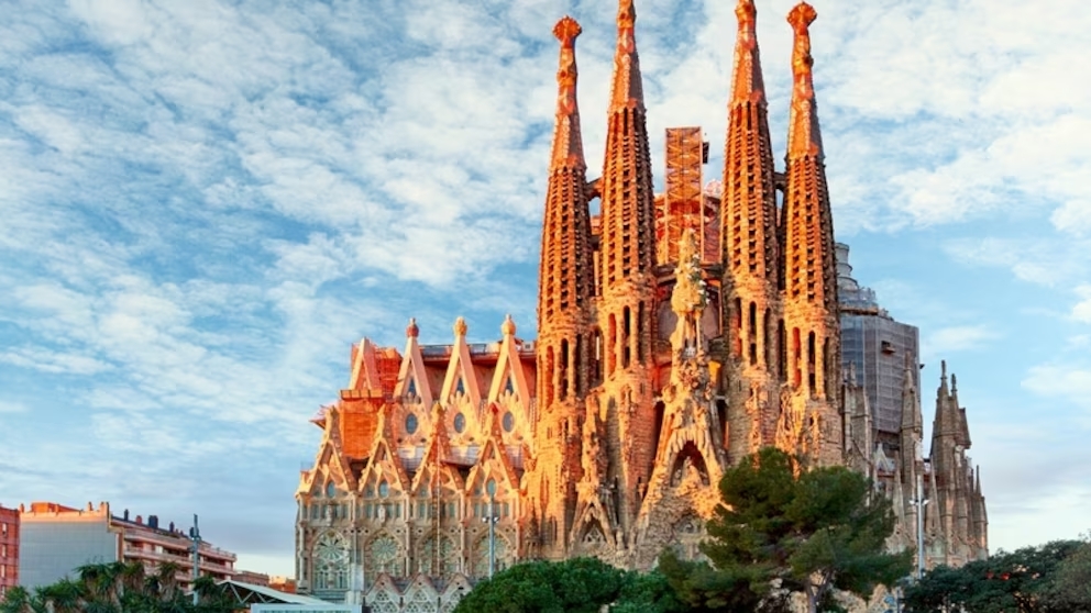 La Sagrada Familia, en Barcelona.