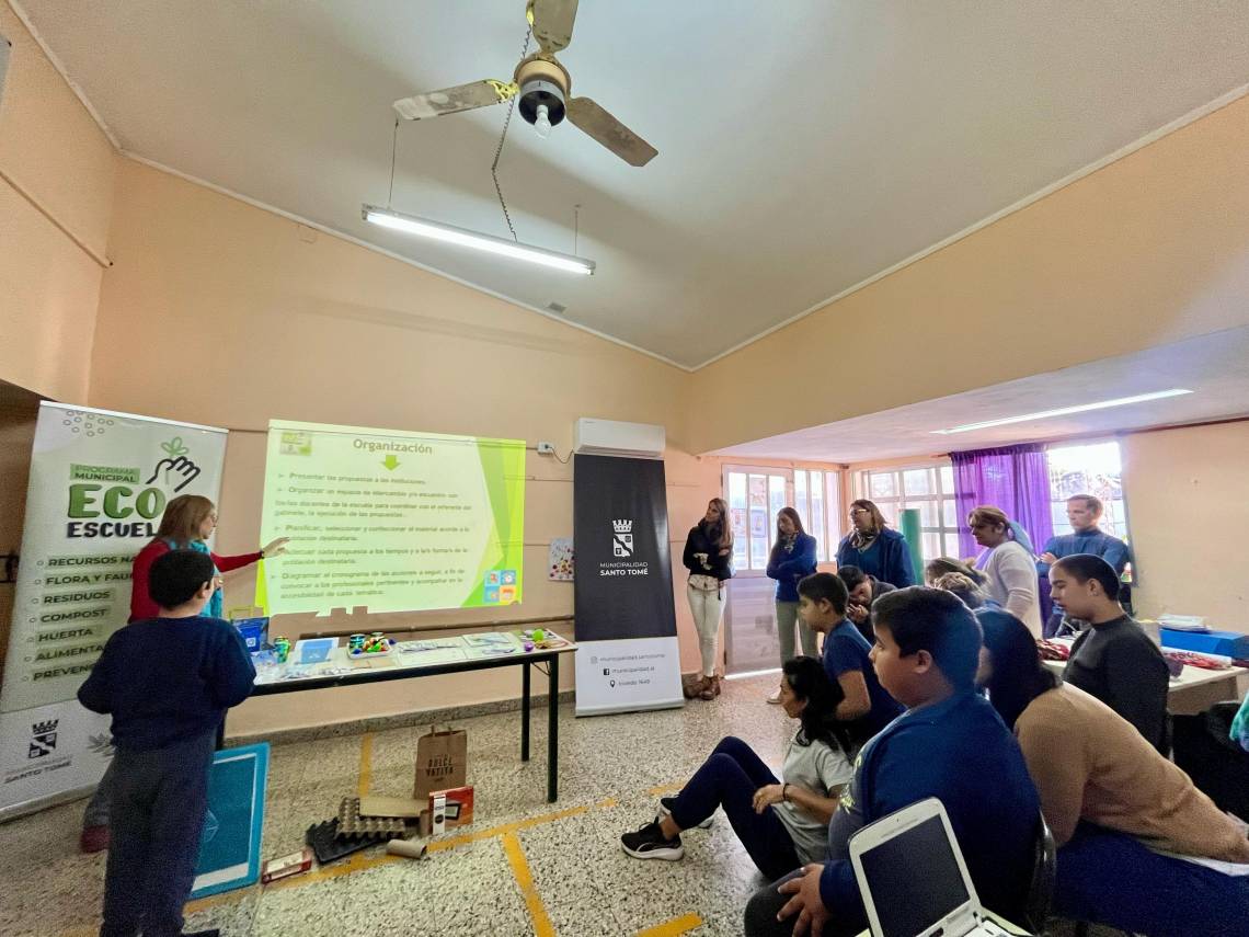 Nueva propuesta ambiental: se presentó el programa “Eco Escuelas Especiales”