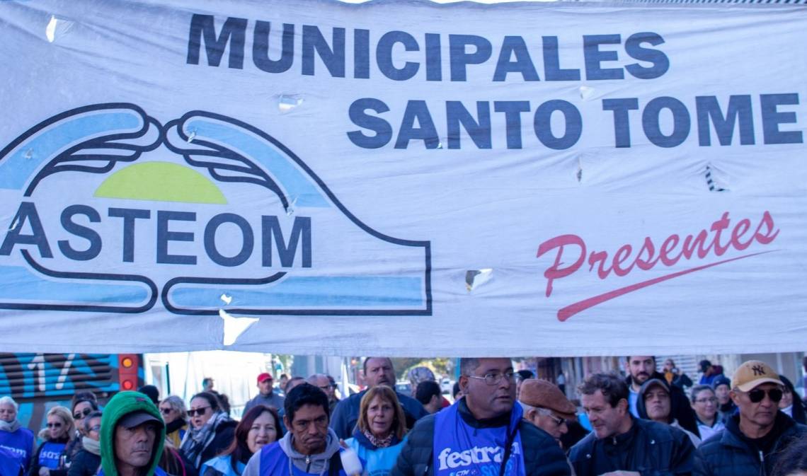Paro municipal: ASTEOM destacó una adhesión contundente y reclamó la reapertura de paritarias