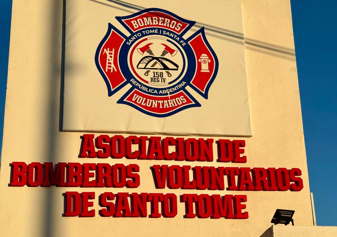 Luego de 20 años, Santo Tomé tiene una agrupación de Bomberos Voluntarios