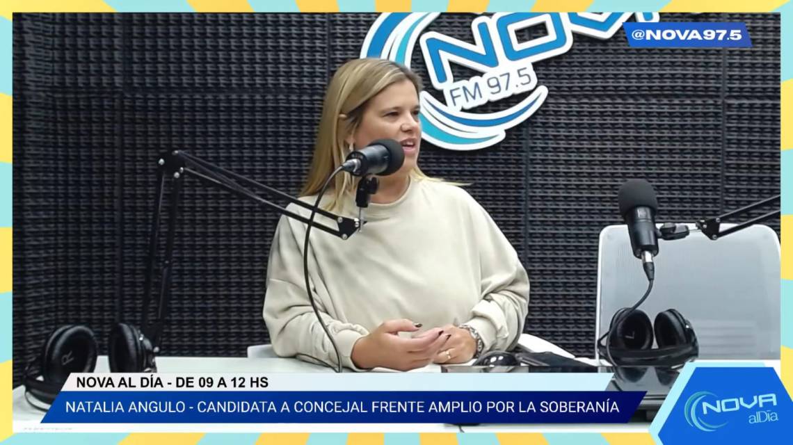 Angulo propone recuperar las áreas sociales y reactivar el presupuesto participativo en la ciudad. 