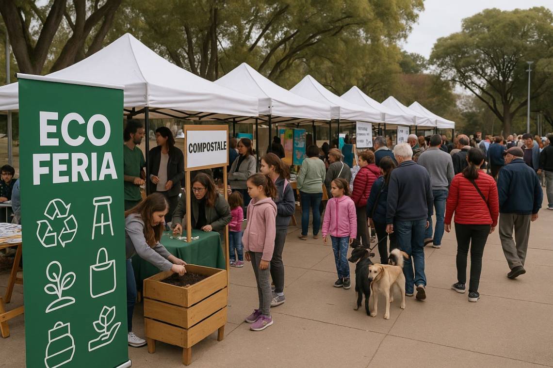 La Eco Feria fue nuevamente suspendida por mal tiempo