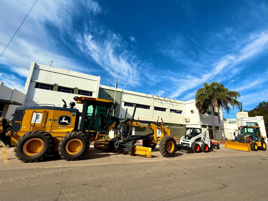 La Municipalidad presentó nuevo equipamiento y destacan que la inversión en 2025 supera los 900 millones de pesos