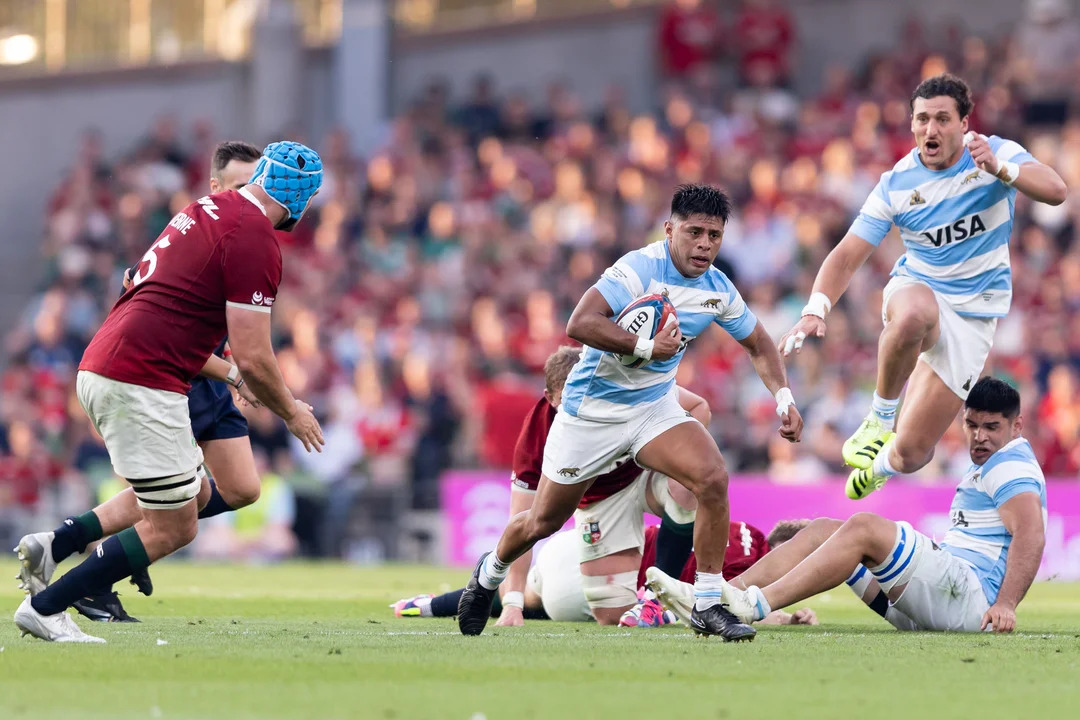 Los Pumas vencieron a los British & Irish Lions en Dublín con un try agónico