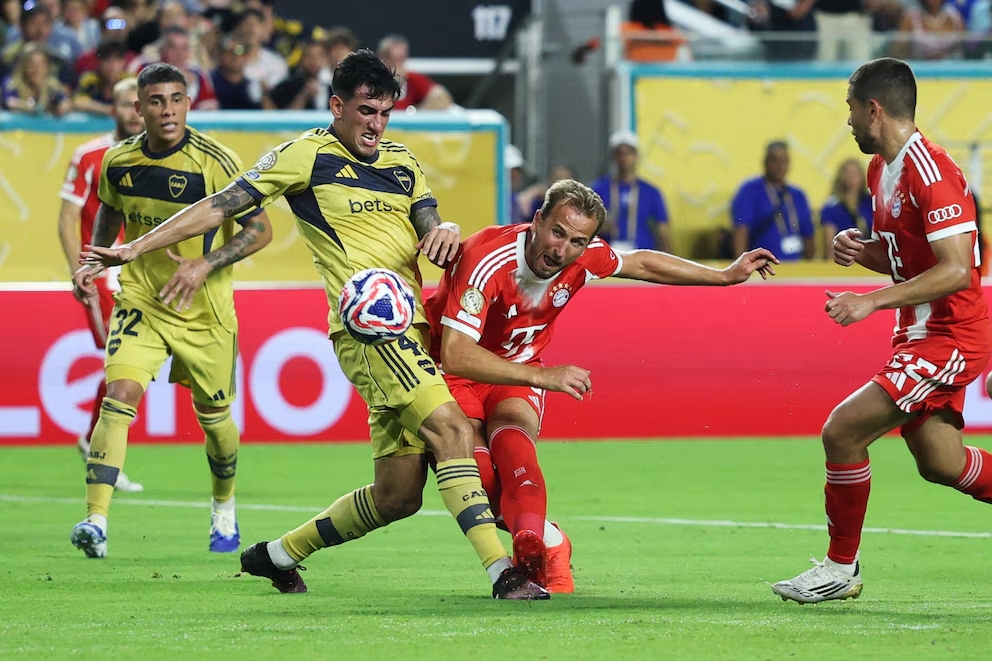 Boca dio pelea, pero perdió 2-1 ante Bayern Múnich y quedó muy complicado