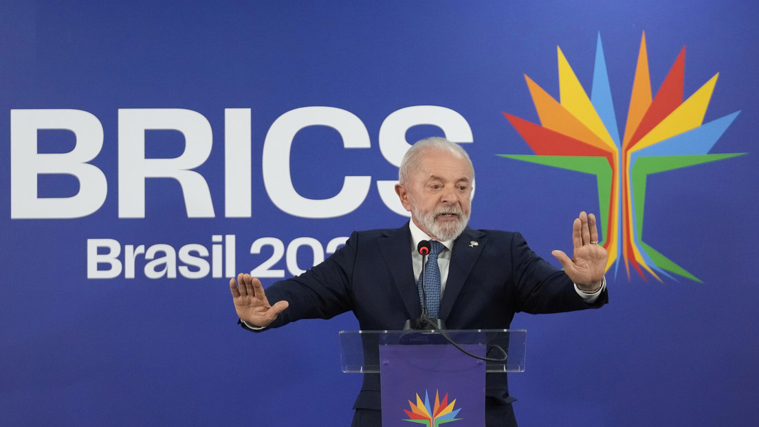 El presidente de Brasil, Luiz Inácio Lula da Silva, en Río de Janeiro, 7 de julio del 2025. (Crédito: Eraldo Peres / AP)