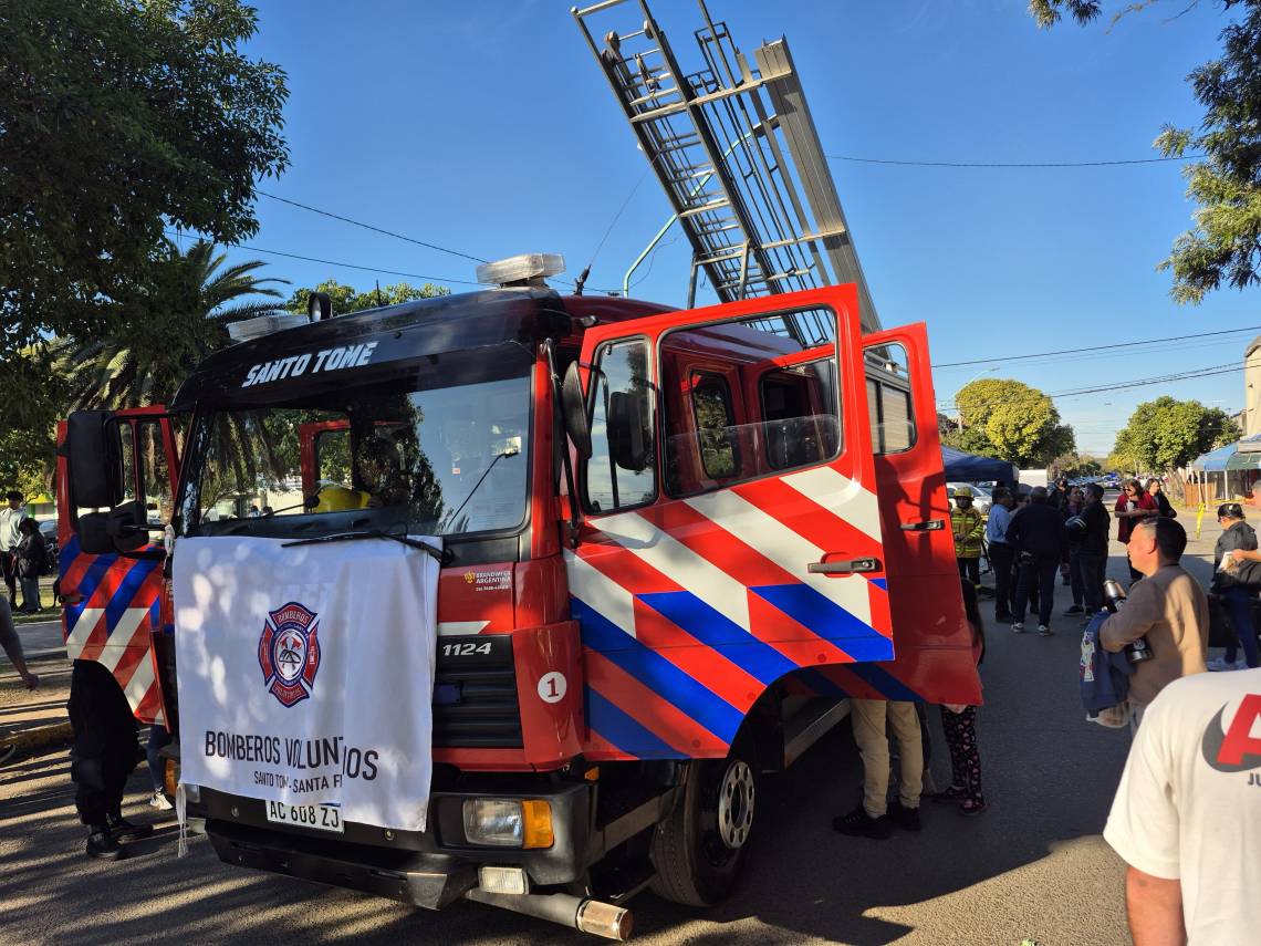 El Cuartel de Bomberos Voluntarios ya cuenta con su primer vehículo de emergencia