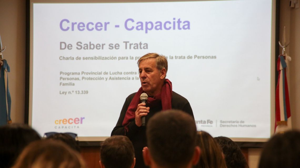 “De Saber se Trata”: la Provincia organiza un encuentro regional contra la trata de personas