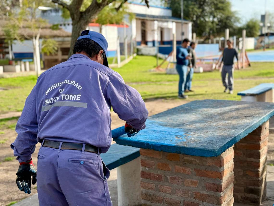 Realizan obras y mejoras en el Camping Municipal