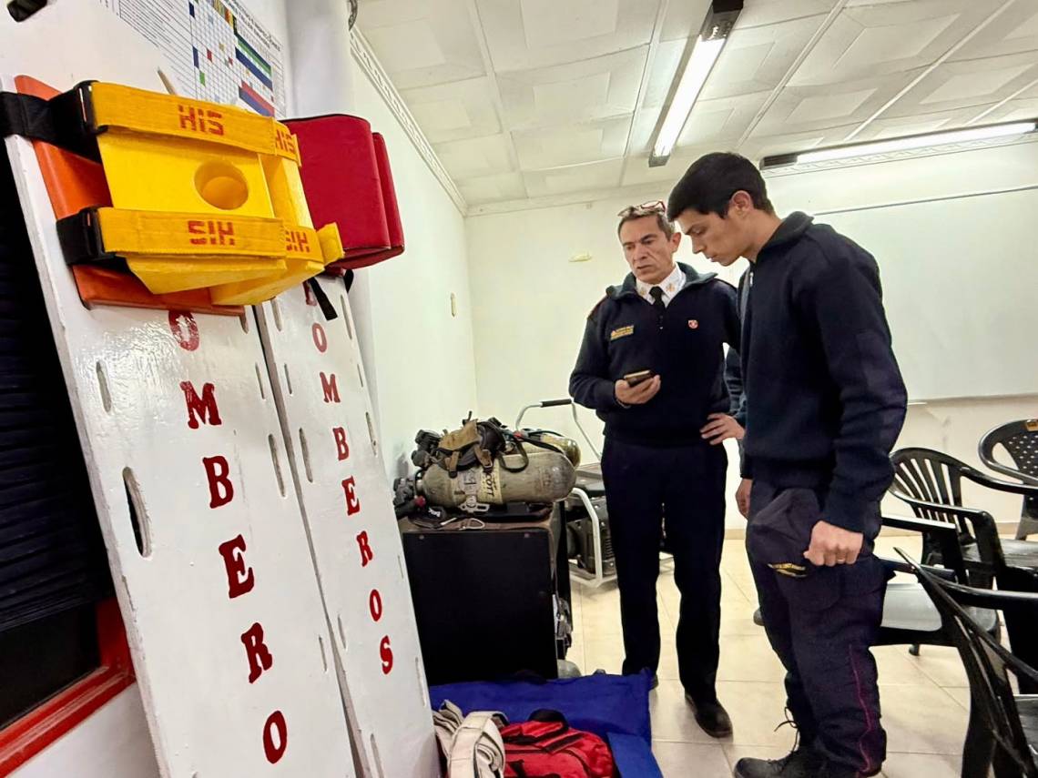 El Cuartel de Bomberos Voluntarios ya está habilitado para intervenir en emergencias