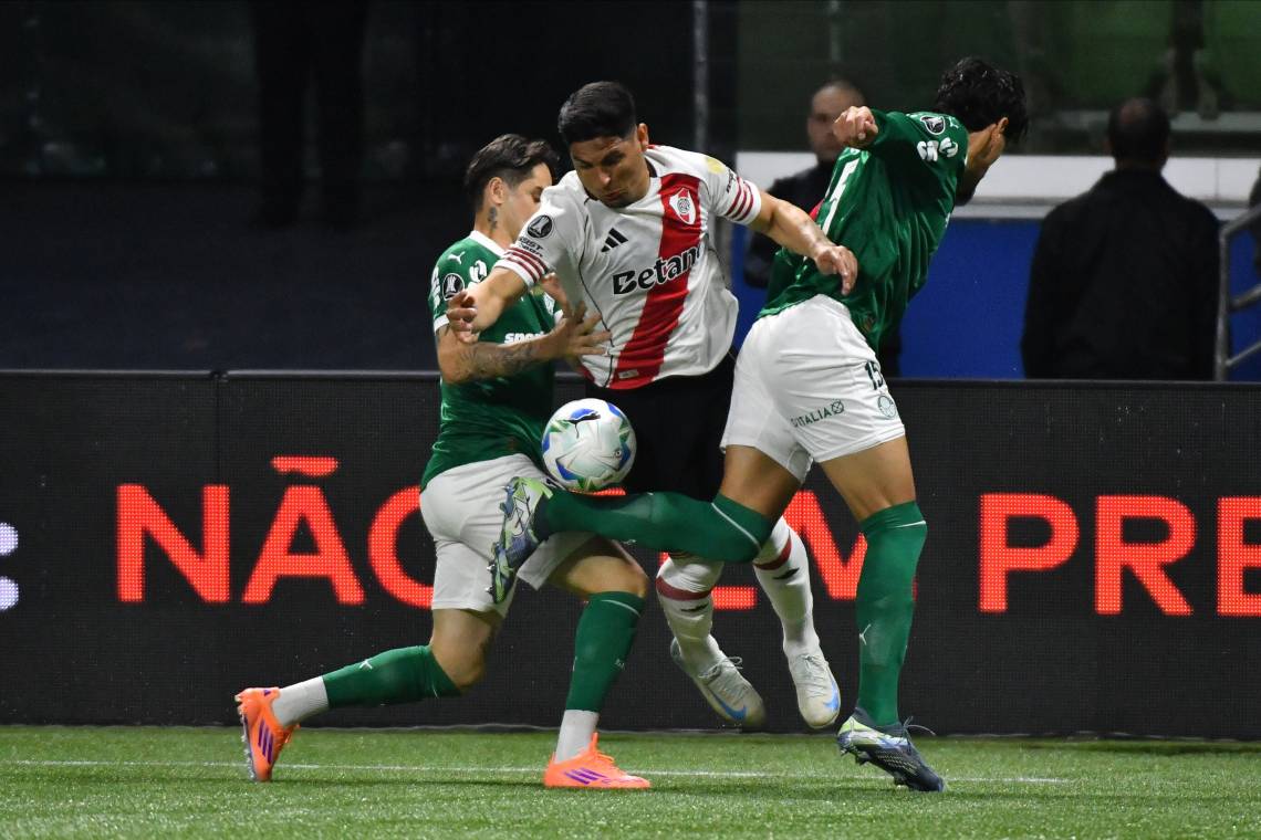 River perdió ante Palmeiras y se despidió de la Copa Libertadores