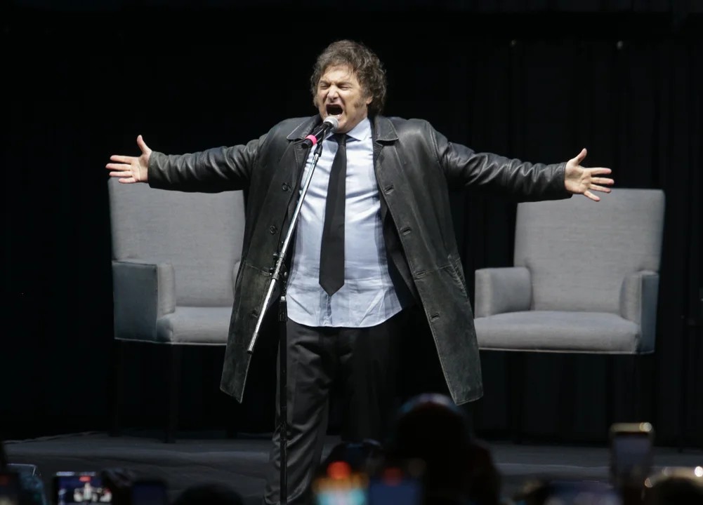 Javier Milei presentará su nuevo libro con un show musical en el Movistar Arena