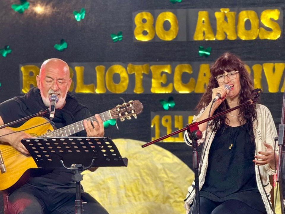 La Biblioteca Bernardino Rivadavia celebró 80 años de historia