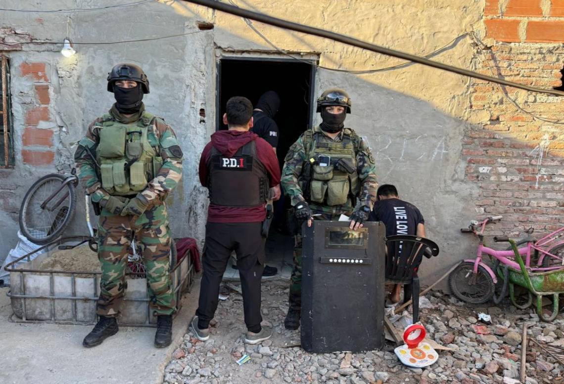 La PDI desarticuló una banda dedicada al robo y desguace de motocicletas en la ciudad de Santa Fe