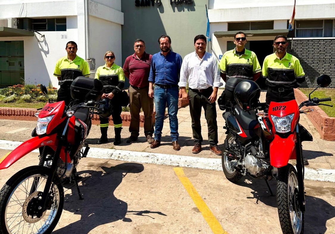El Municipio incorporó nuevas motos para el trabajo de los Inspectores de Tránsito