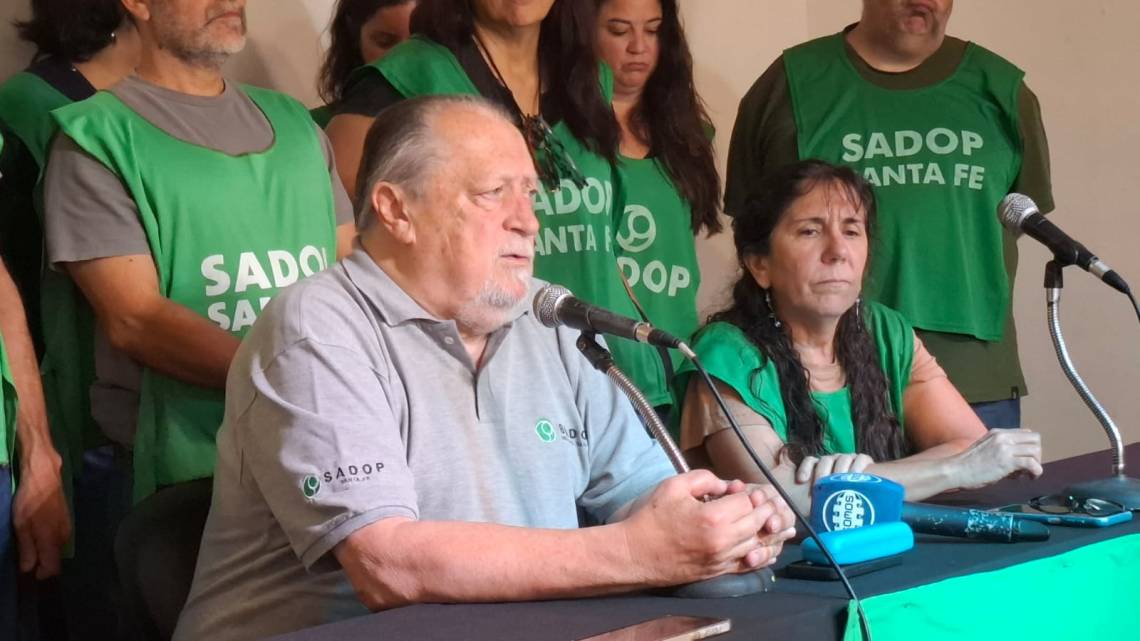 SADOP anunció medidas y denunció 