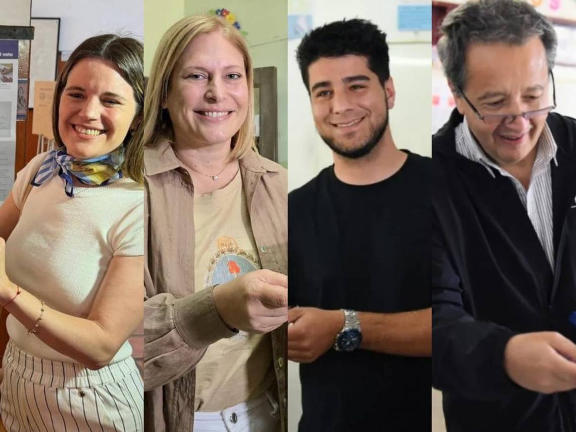 Entre optimismo y llamados a votar, los principales candidatos emitieron su sufragio