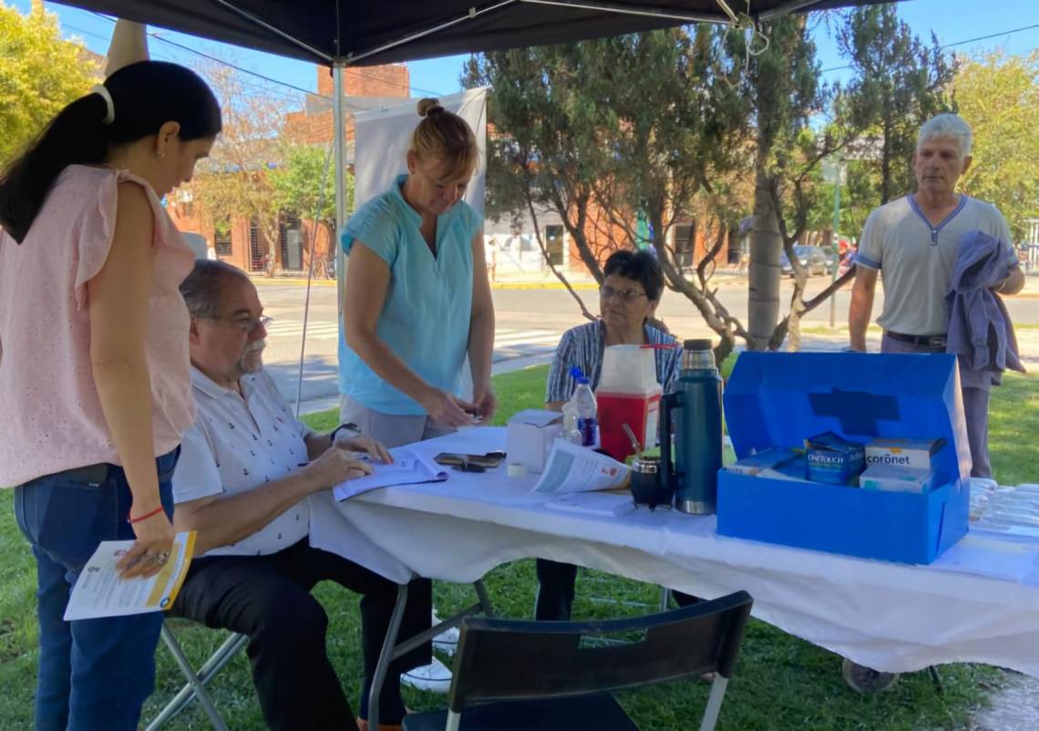 La Municipalidad realizó una jornada de prevención por el Día Mundial de la Diabetes