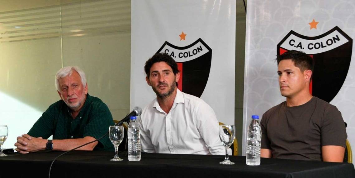 Diego Colotto fue presentado en Colón y definió los ejes de su proyecto deportivo