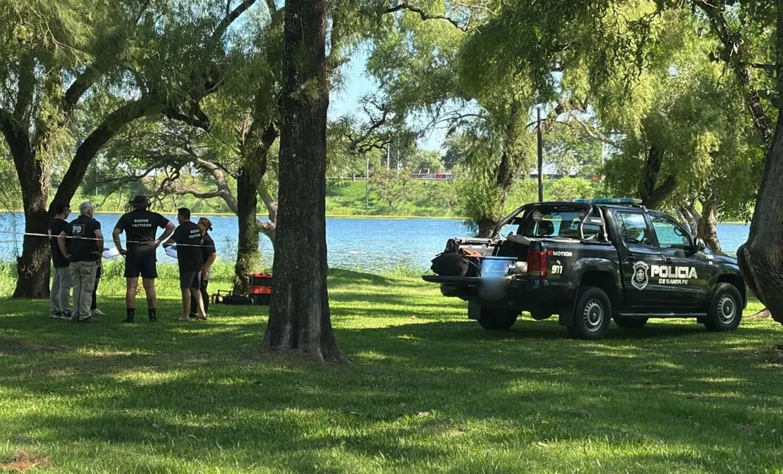 Operativo en el Parque del Su por el crimen de Jeremías Monzón
