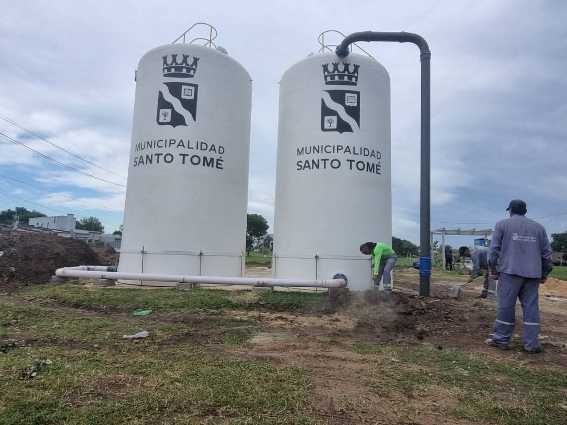 Luego de una recorrida, anunciaron que la cisterna Luján Oeste estará operativa 