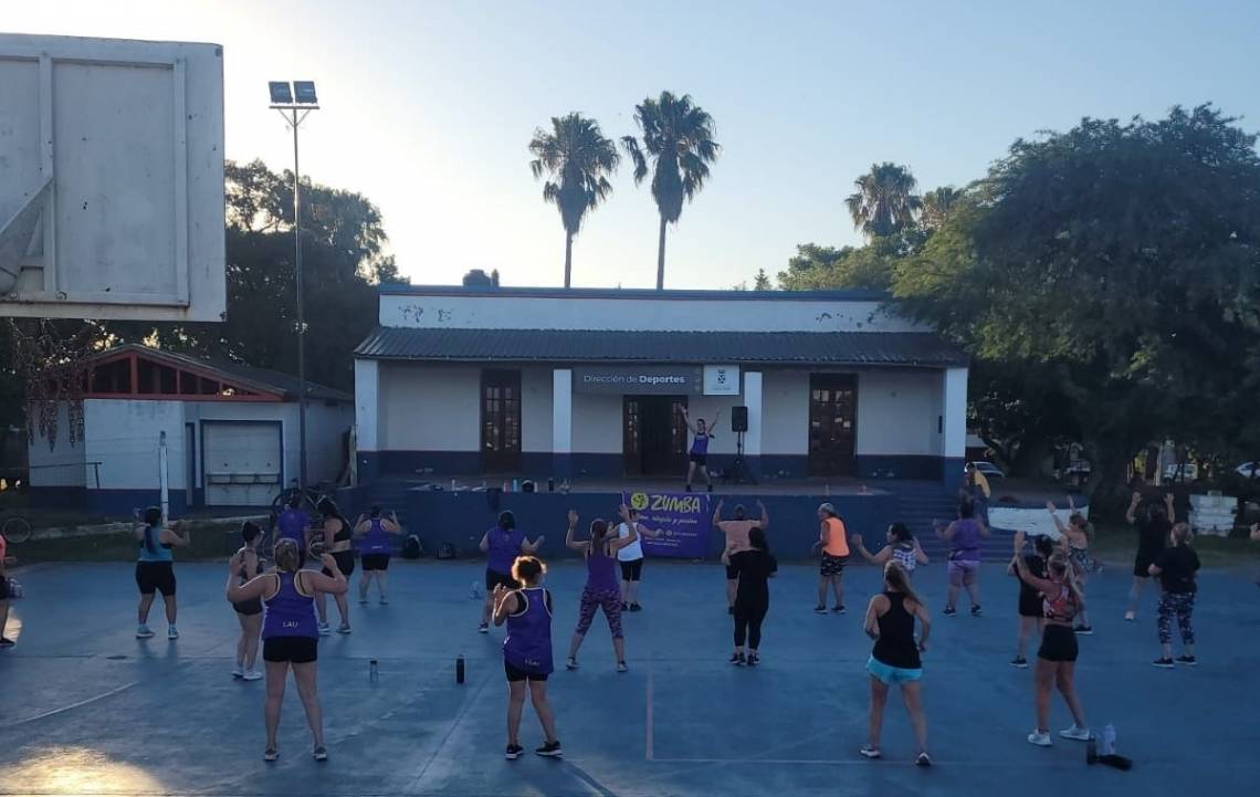 Por esta semana cambian los días de clases gratuitas de zumba