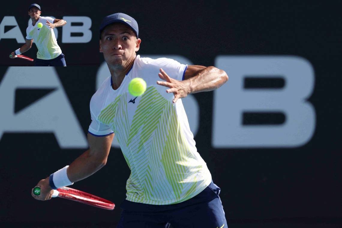 Sebastián Báez cayó en la final del ATP 250 de Auckland.