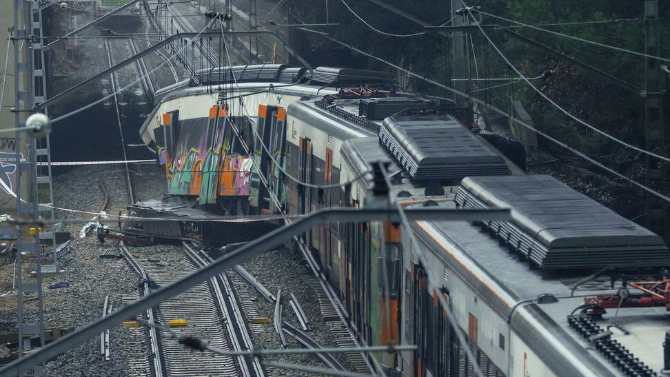 España: un muerto y decenas de heridos en otros dos accidentes ferroviarios