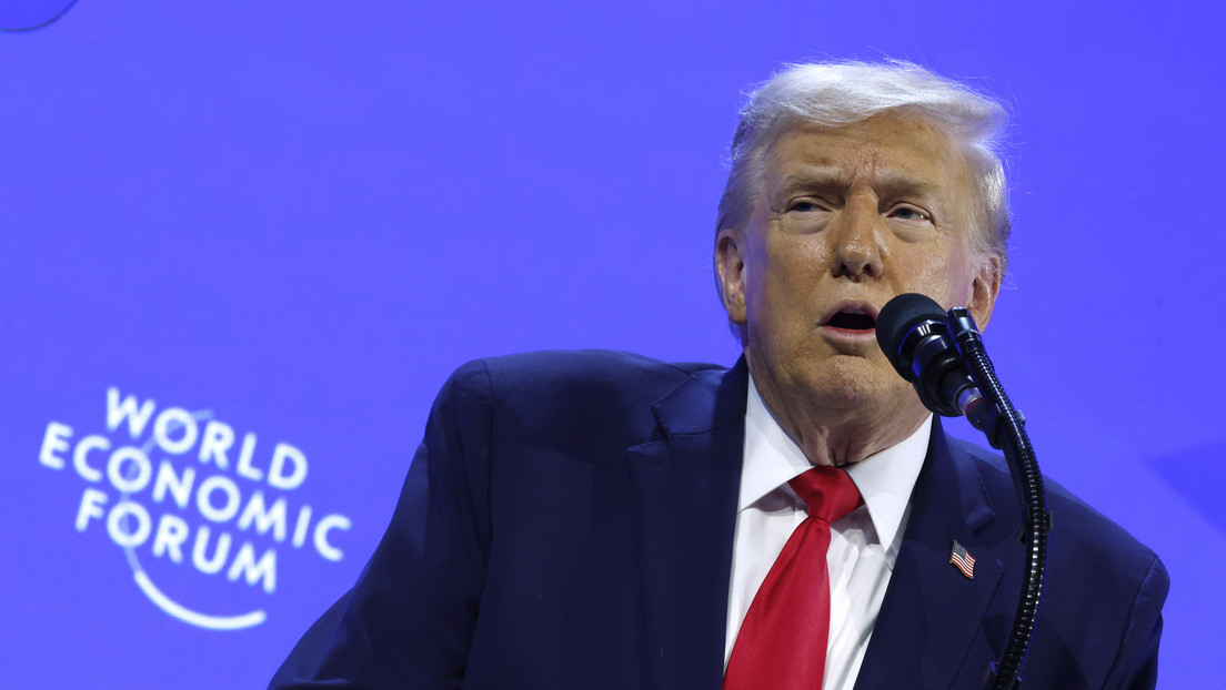 En Davos, Trump arremetió contra Europa y dijo que Venezuela “ganará más que nunca”