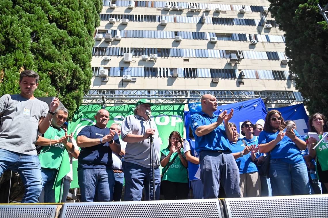 Los gremios docentes destacaron el alto acatamiento al paro y la 