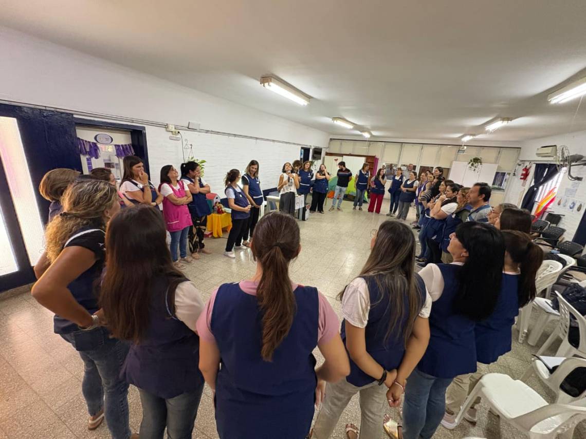 Realizaron una jornada de formación sobre educación inclusiva en el Jardín Municipal