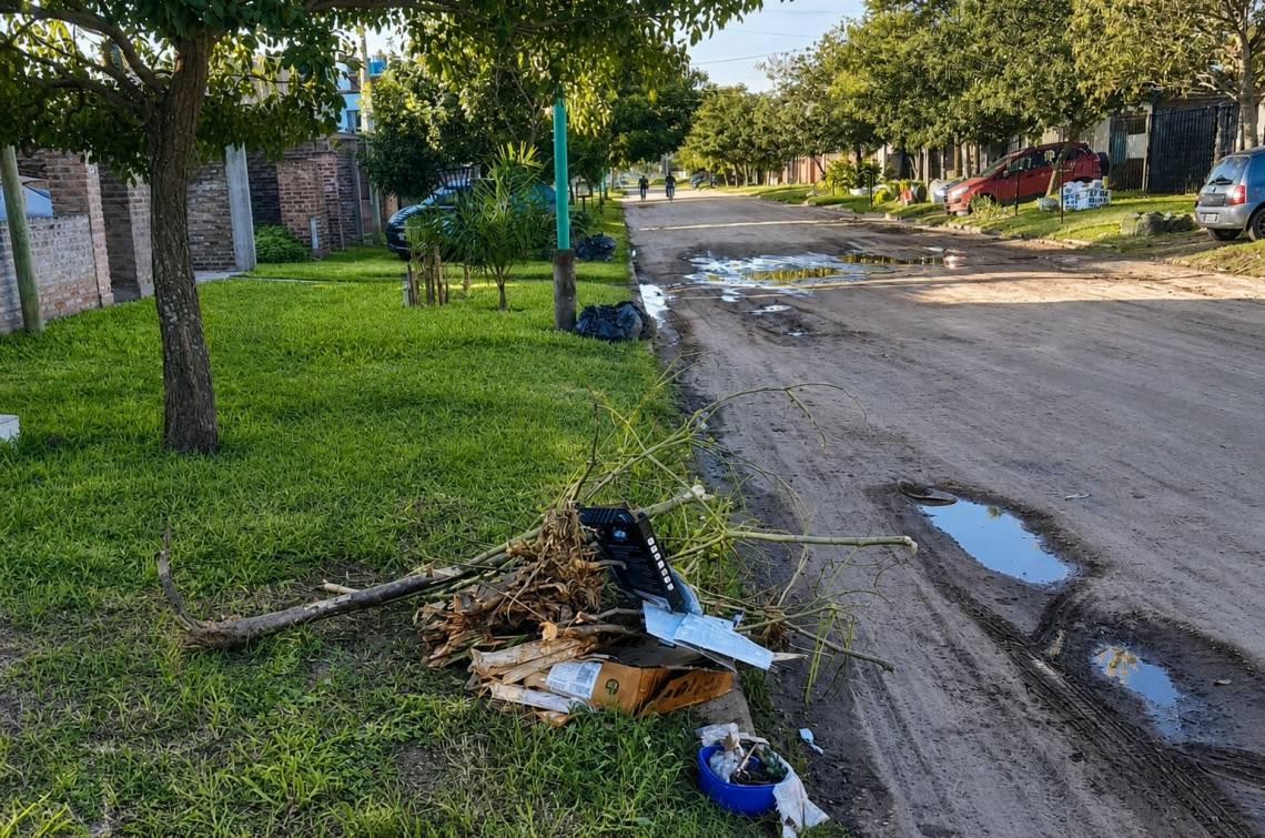 Barrio ATE: denuncian problemas con la basura, calles en mal estado e inseguridad