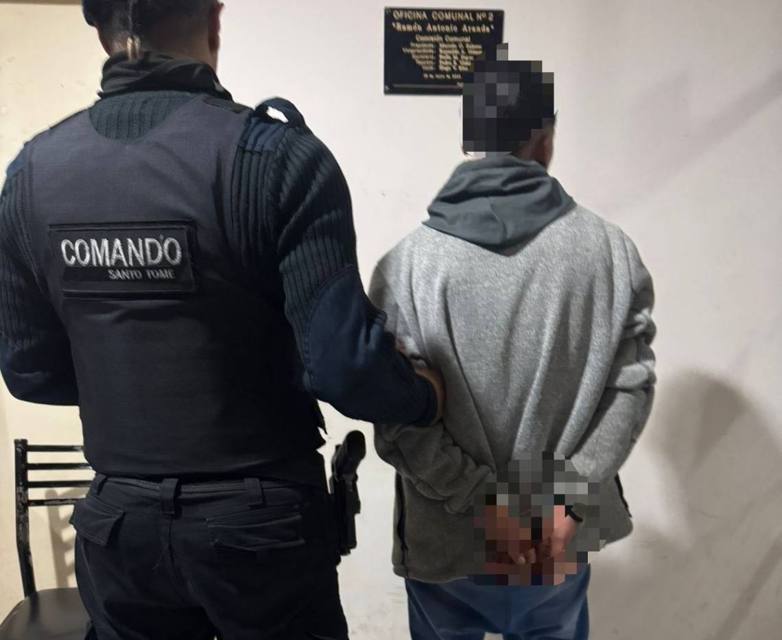 Aprehendieron a un joven con marihuana durante un procedimiento policial