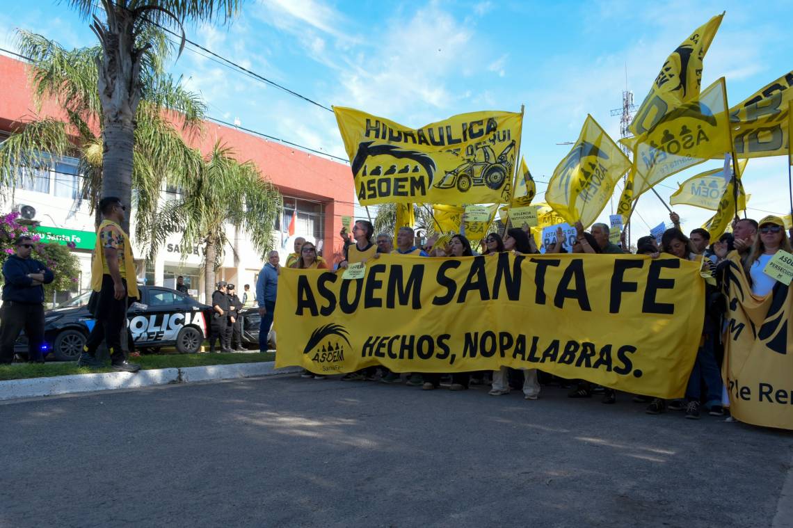 Sauce Viejo: ASOEM endurece sus críticas a Papaleo y denuncia una política de persecución sindical