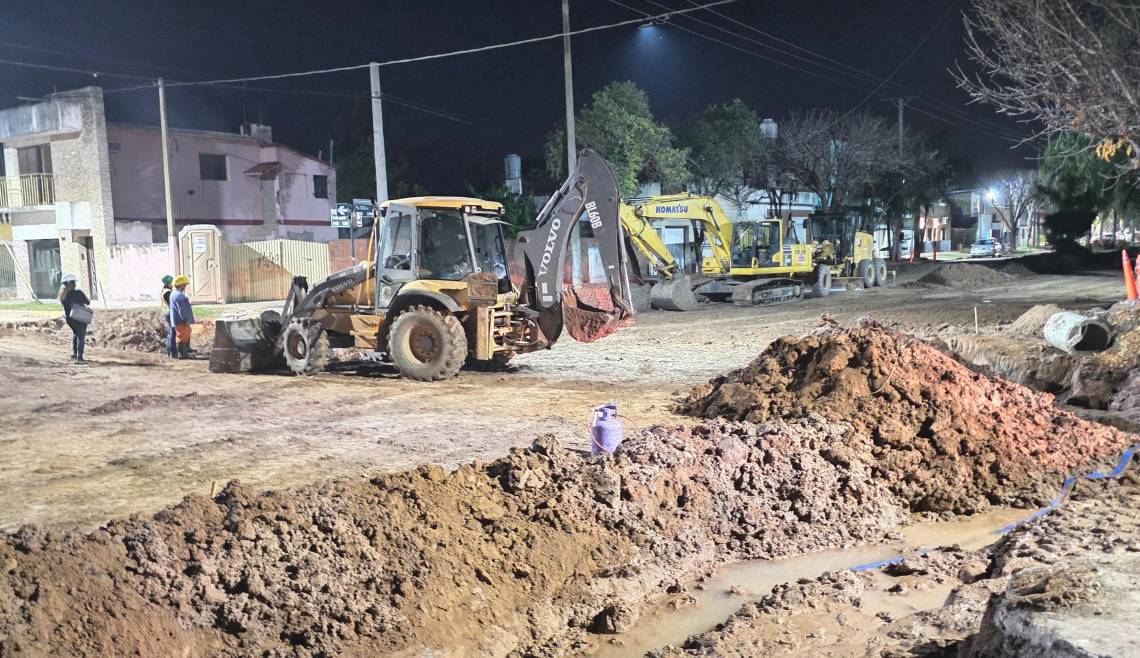 Gran parte de la ciudad sin agua por la rotura de un caño maestro