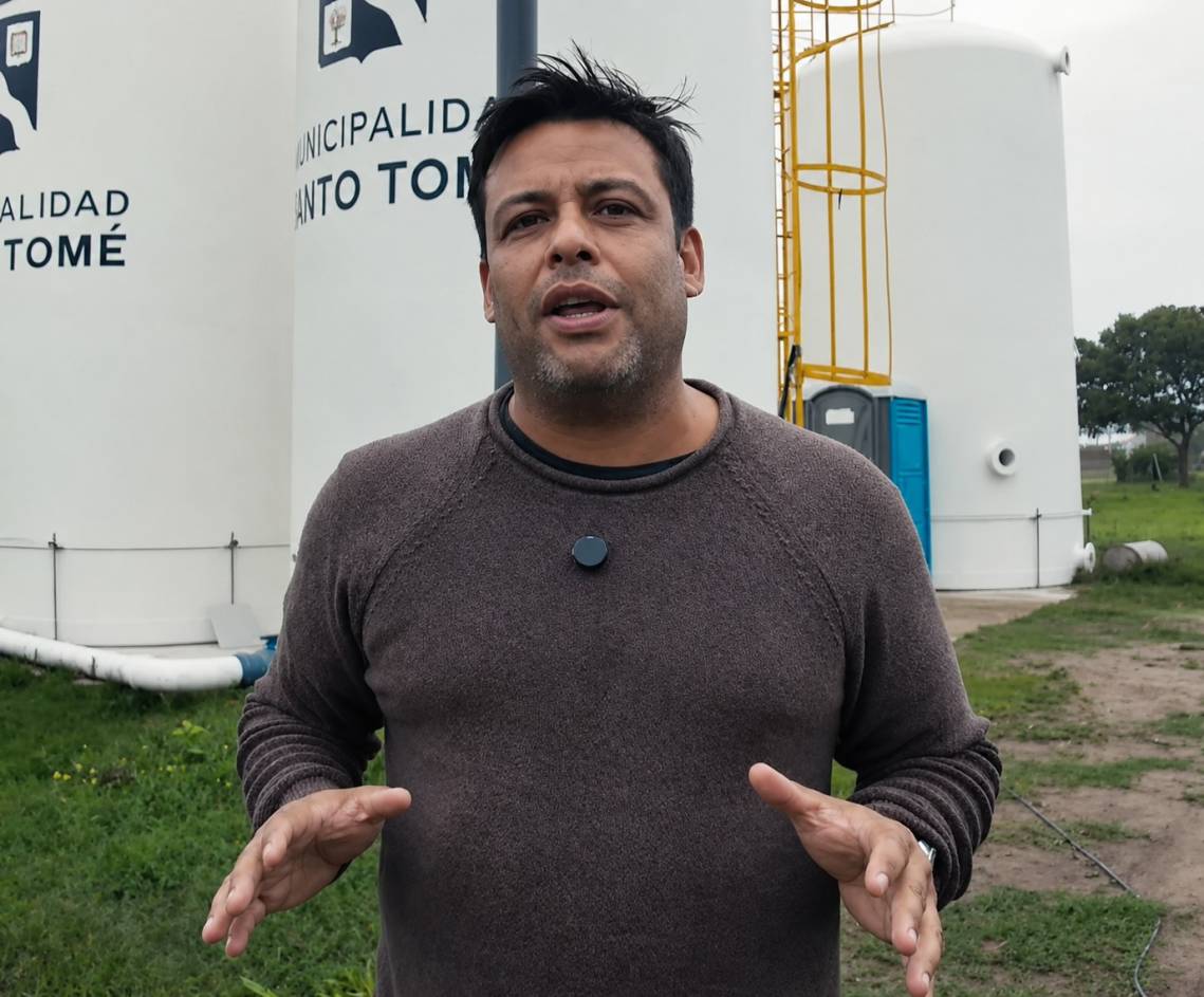 “No voy a ser cómplice”: Alvizo volvió a cuestionar al Municipio por la Cisterna Luján Oeste