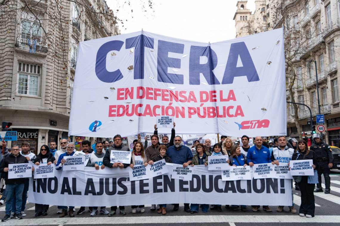 CTERA aseguró que el paro docente tuvo un 