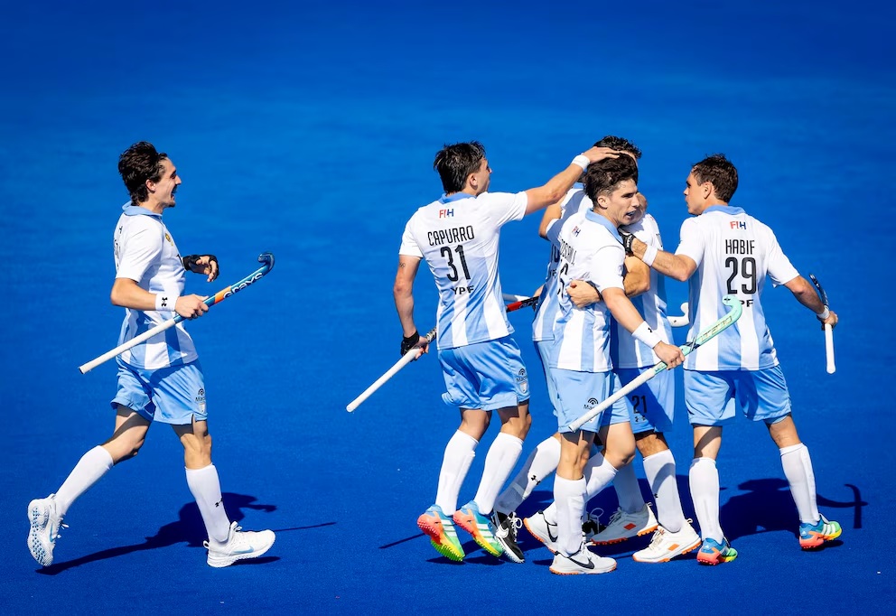 Los Leones vencieron a India y se clasificaron a las semifinales del Mundial de hockey