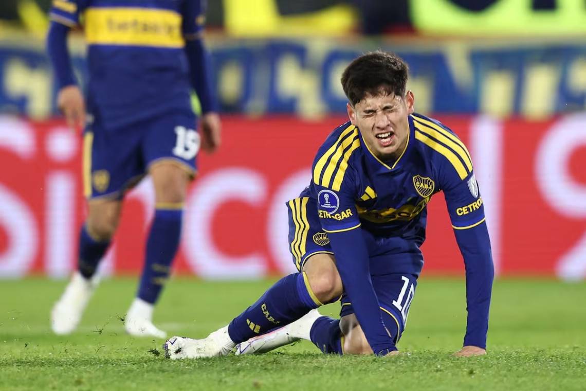 Tomás Aranda, la joya de Boca, sufrió una fractura y se perderá lo que queda de la temporada