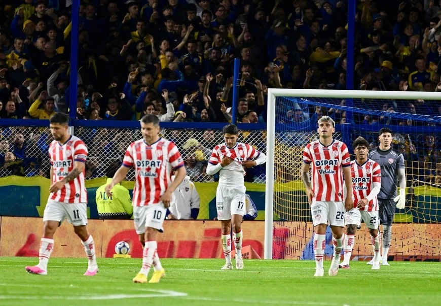 Unión cayó 3-0 ante Boca y sumó su tercera derrota consecutiva